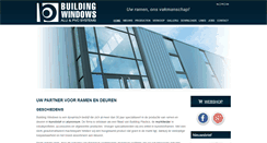 Desktop Screenshot of buildingwindows.be